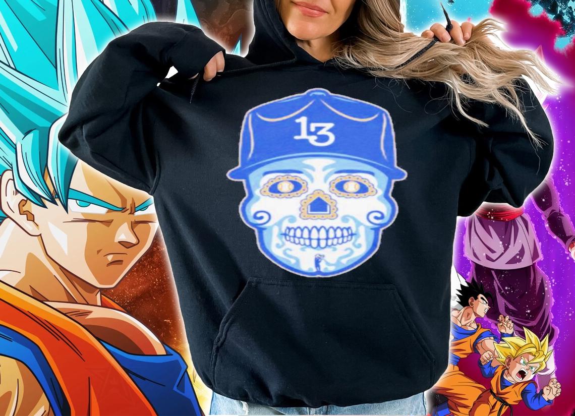 Salvador Prez Sugar Skull Baseball Shirt hoodie