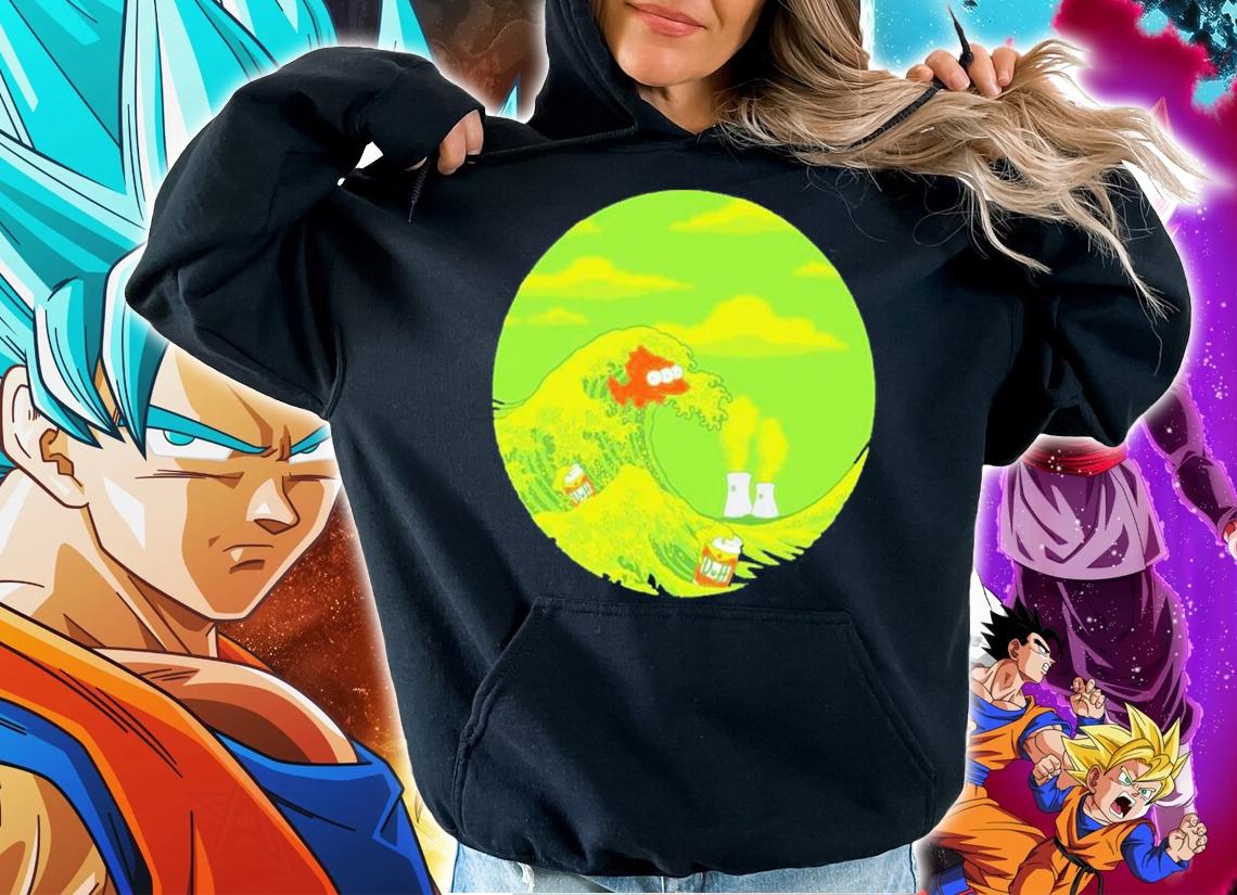 The Great Wave Off Springfield Shirt hoodie