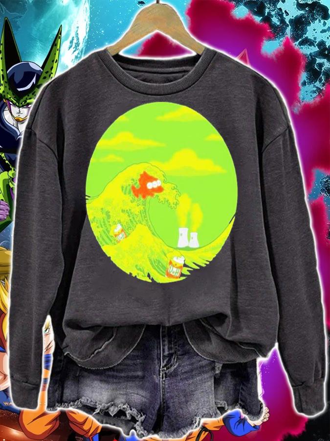 The Great Wave Off Springfield Shirt sweatshirt