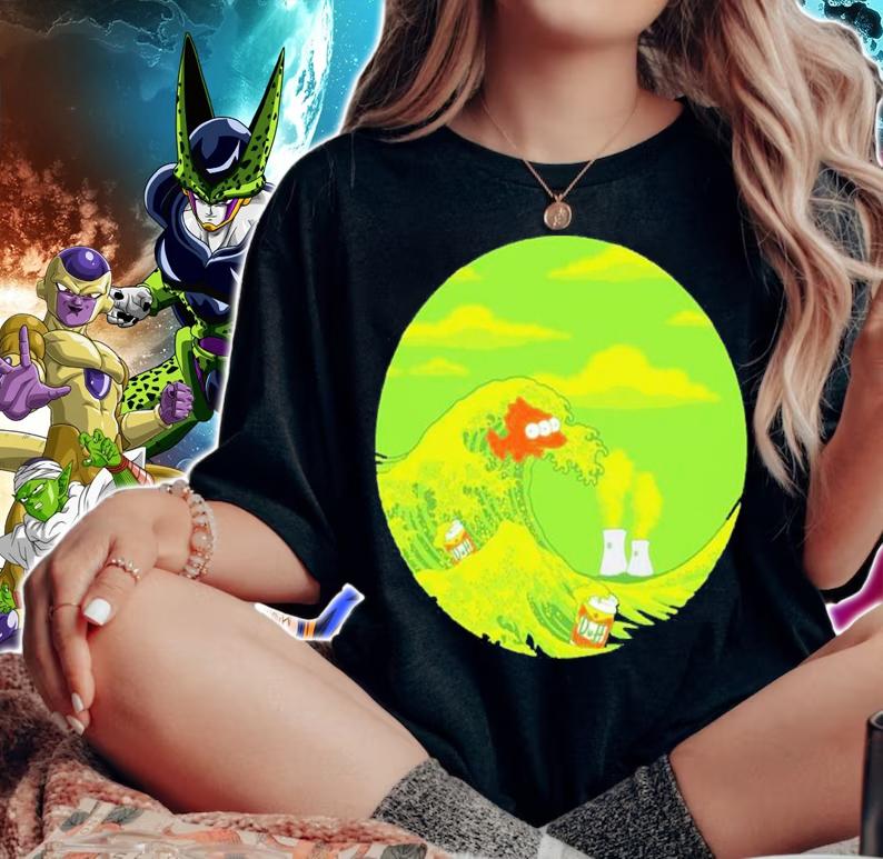 The Great Wave Off Springfield Shirt woman shirt