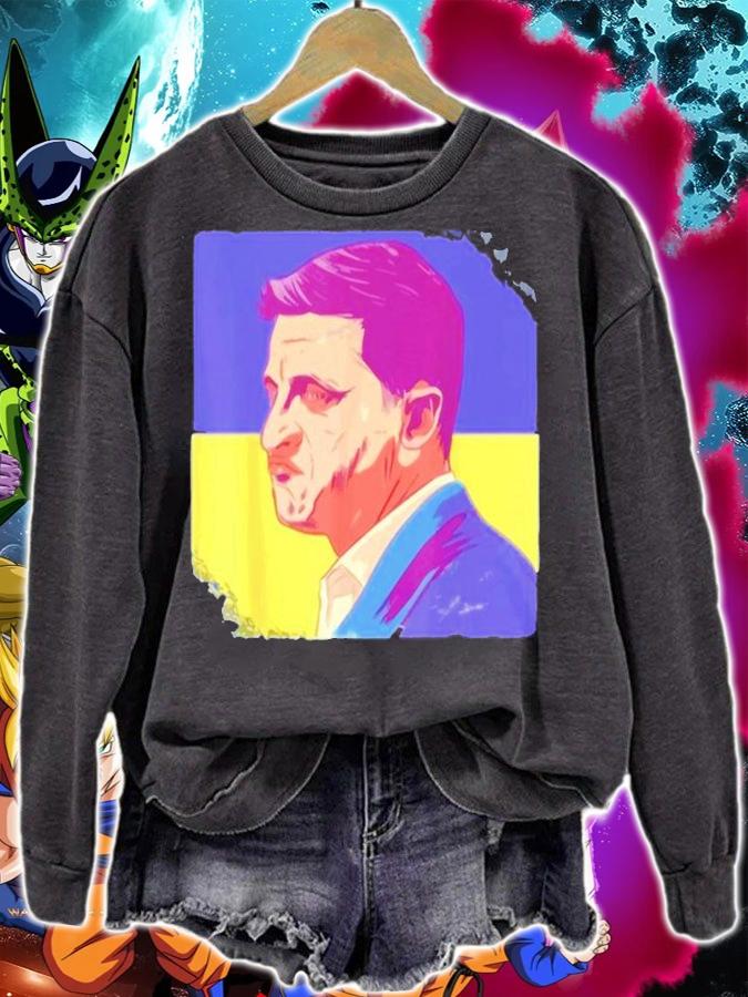Ukraine's President Volodymyr Zelensky Shirt sweatshirt