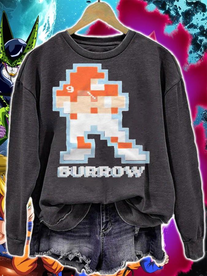 Joe Burrow 8-bit T-shirt sweatshirt