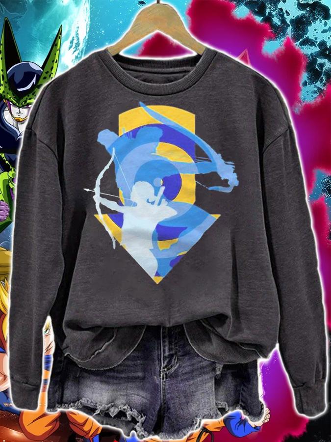 Marvel WandaVision shadow logo T-shirt sweatshirt