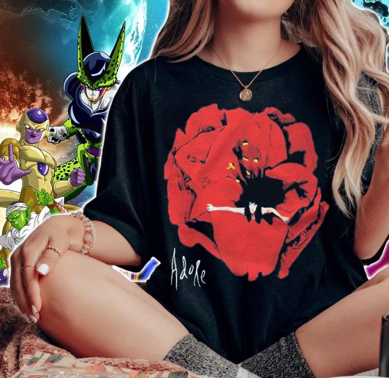 Smashing Pumpkins Adore Rose T-shirt woman shirt