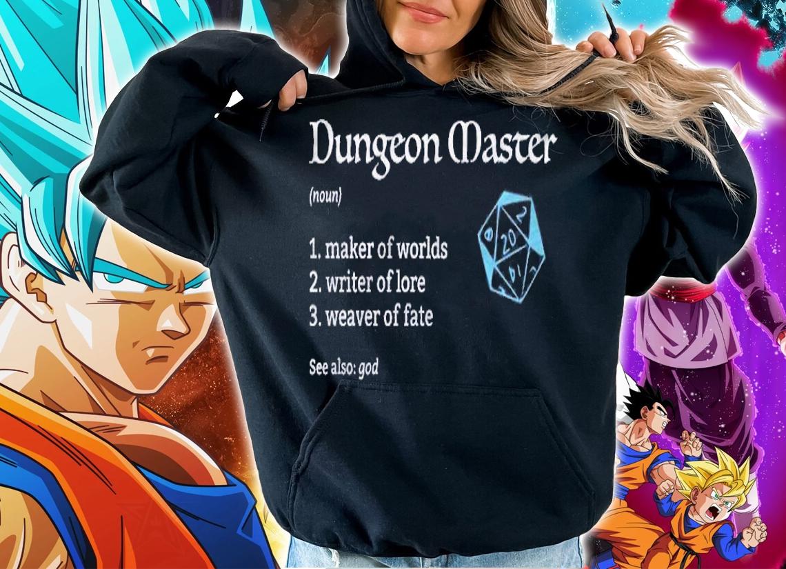 Dungeon And Master (Dm) For Tabletop Dragons Rpg Shirt hoodie