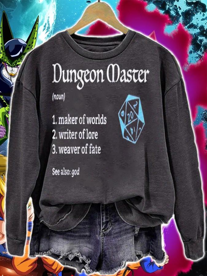 Dungeon And Master (Dm) For Tabletop Dragons Rpg Shirt sweatshirt