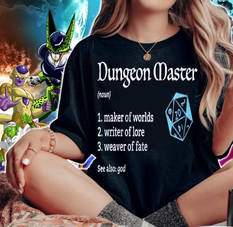 Dungeon And Master (Dm) For Tabletop Dragons Rpg Shirt woman shirt