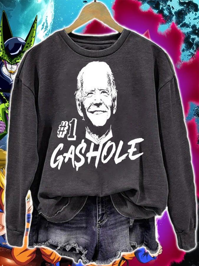 Gashole Biden Funny High Gas Price Gas Pump Anti Liberal T-Shirt sweatshirt
