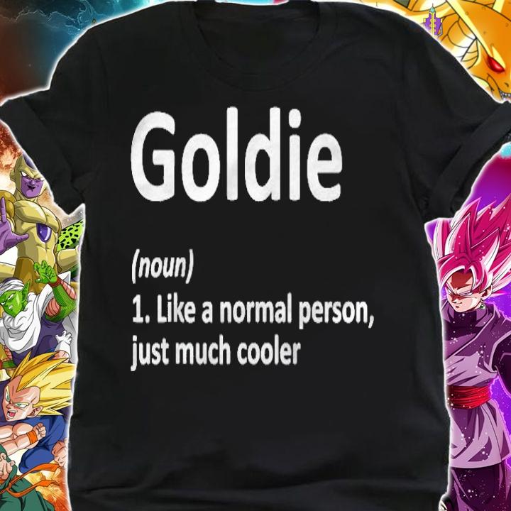Goldie Definition Personalized Name Funny Birthday Gift Idea Shirt shirt