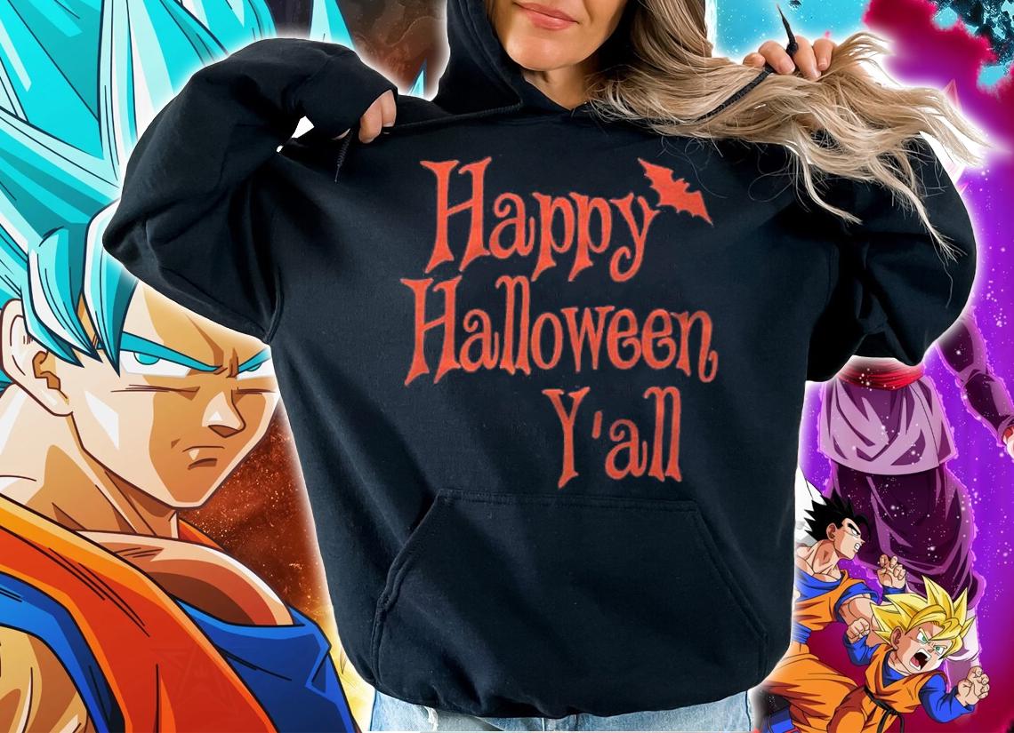 Halloween Shirt Happy Halloween Yall Short Sleeve Shirt hoodie