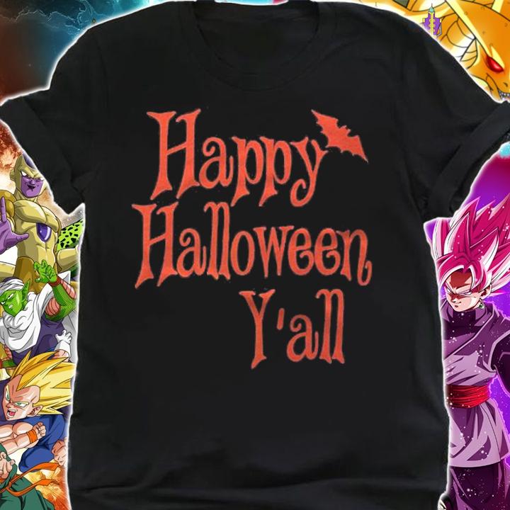 Halloween Shirt Happy Halloween Yall Short Sleeve Shirt shirt