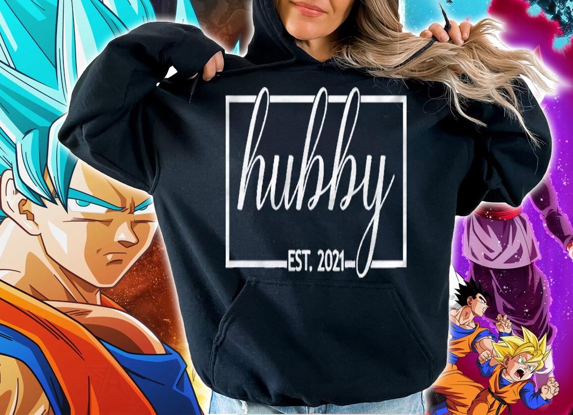 Hubby Est. 2021 Husband Married Wedding Wifey Matching Shirt hoodie