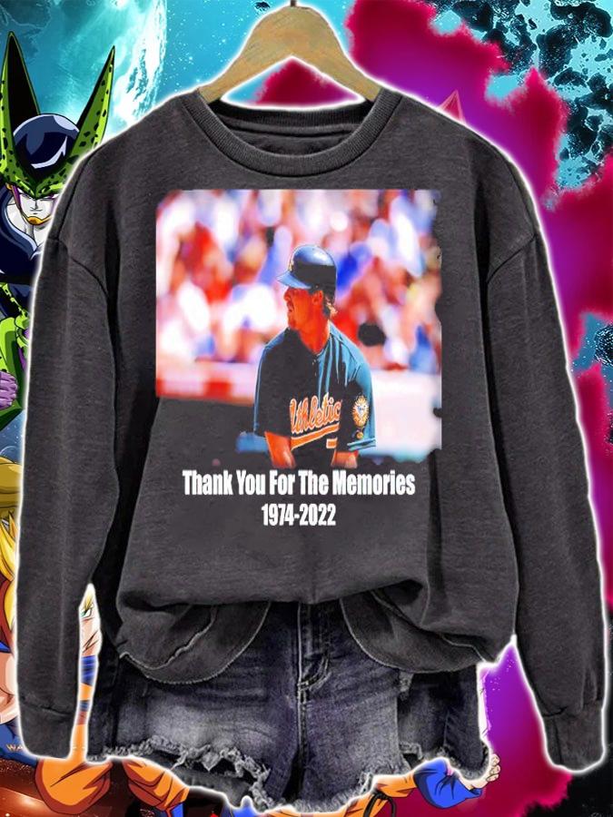 Jeremy Giambi Thank You For The Memories 1974-2022 Shirt sweatshirt