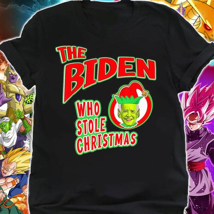 Joe Biden The Grinch The Biden Who Stole Christmas t-shirt shirt