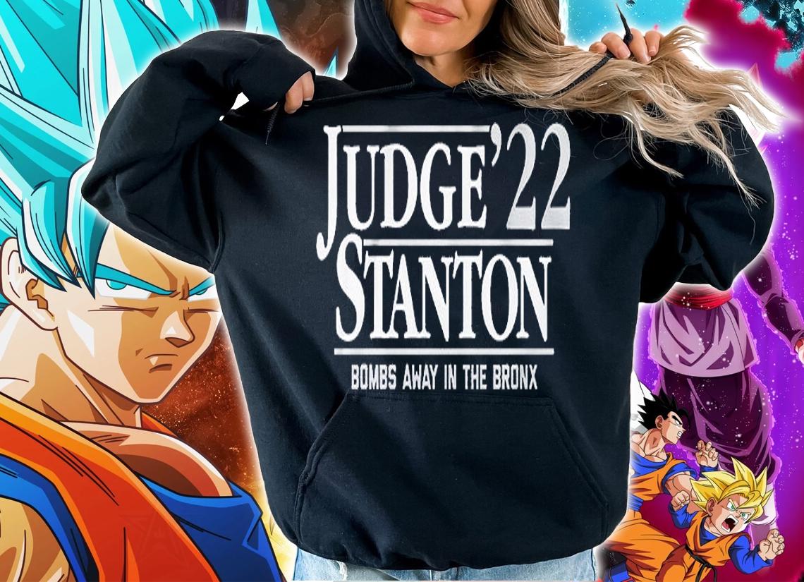 Judge Stanton '22 Bombs away in the Bronx T-shirt hoodie