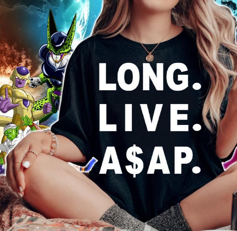 Long Live Asap Rocky T-Shirt woman shirt