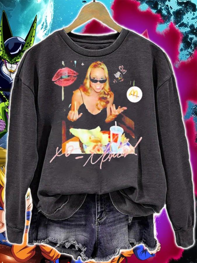 Mariah Carey McDonald's Shirt sweatshirt