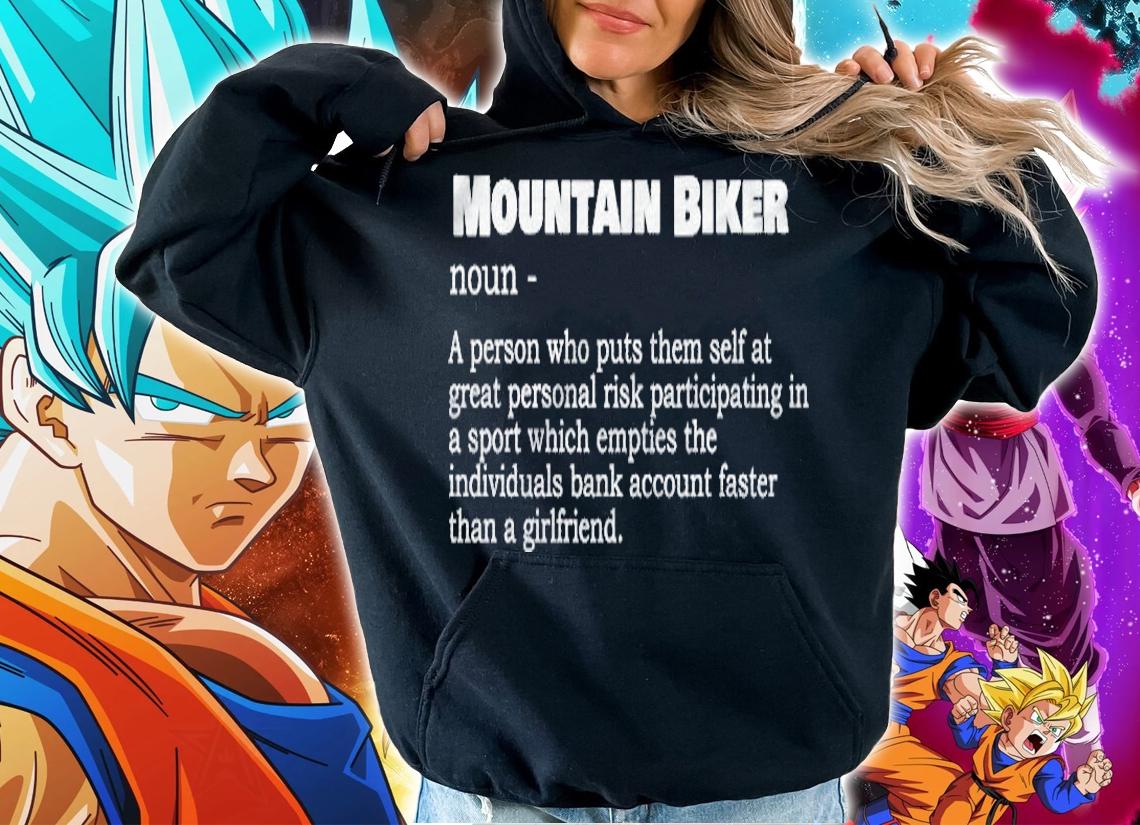 Mountain Biker Noun Funny Definition Essential t-shirt hoodie