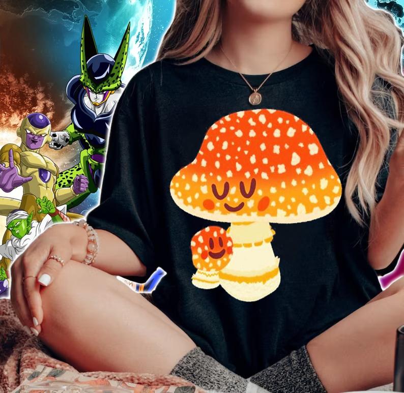 Mushie Big And Small Cute Shirt woman shirt