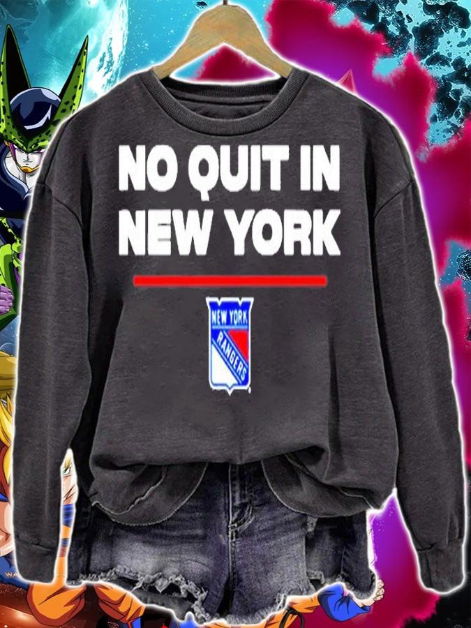 No Quit in New York Rangers T-Shirt sweatshirt
