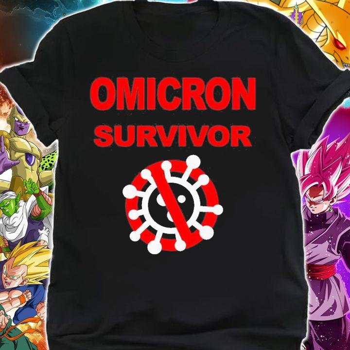 Omicron Survivor Survived Virus Variant Delta T-Shirt shirt