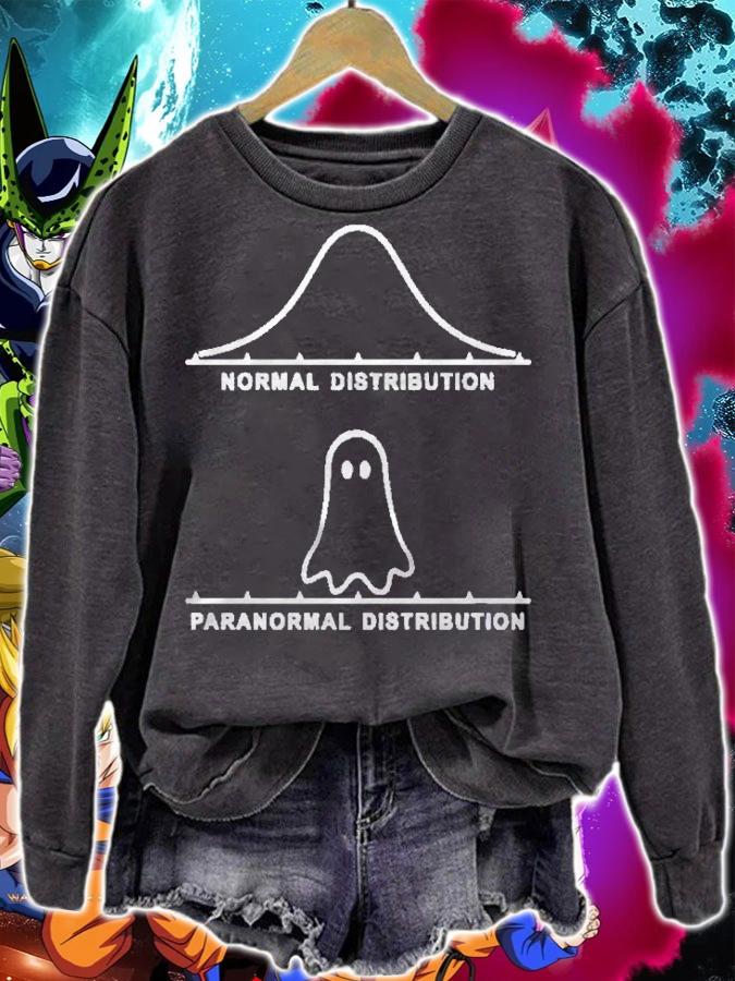 Paranormal Distribution Funny Halloween Gift Essential Shirt sweatshirt