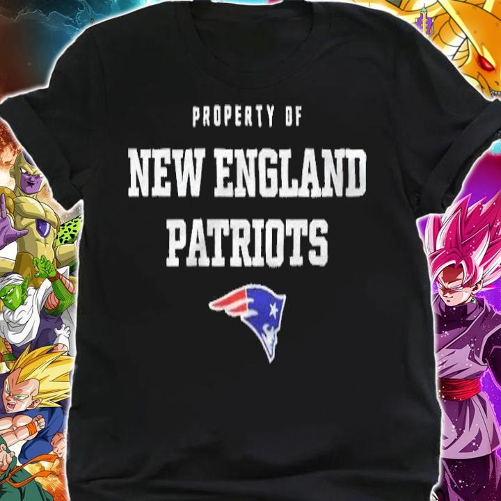 Property of New England Patriots logo T-shirt shirt