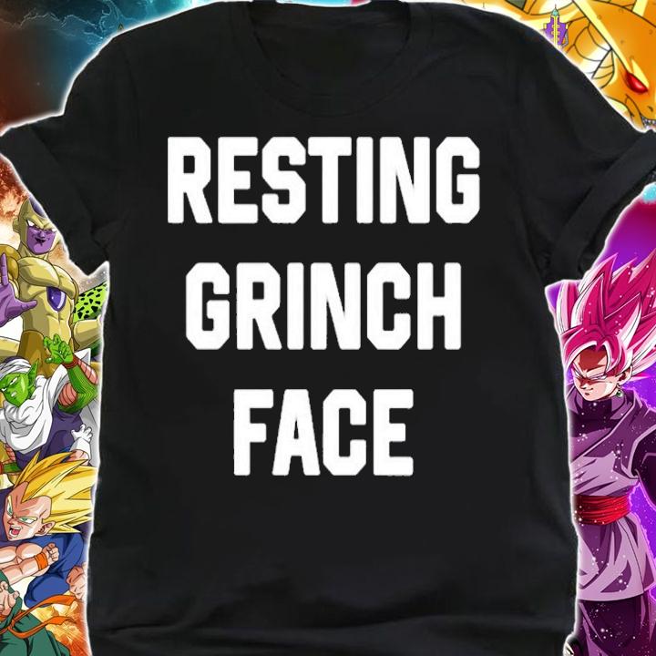Resting Grinch Face T-Shirt shirt