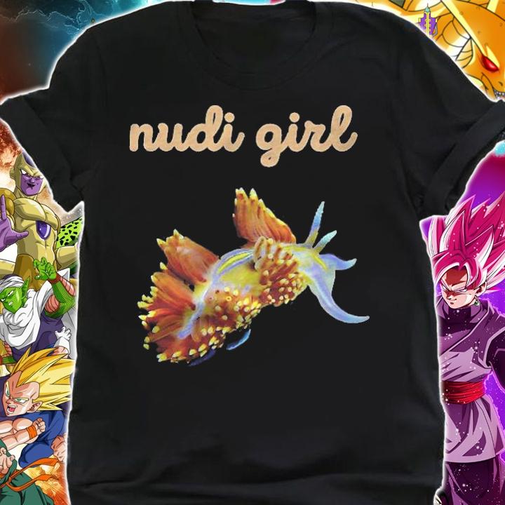 Scuba Diver Nudi Girl Nudibranch Shirt shirt
