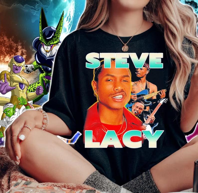 Steve Lacy Rap Fans Vintage t-shirt woman shirt
