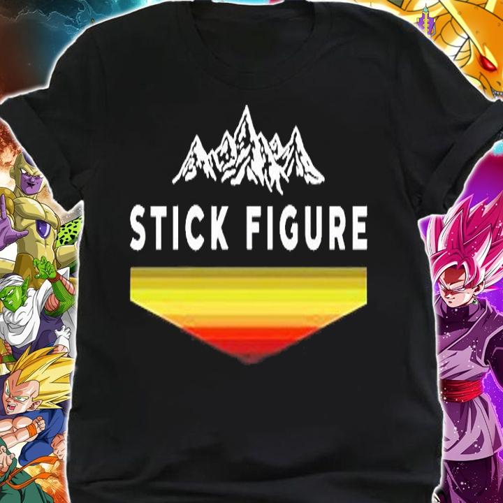 Stick Figure Merch Mountain Raglan T-Shirt shirt