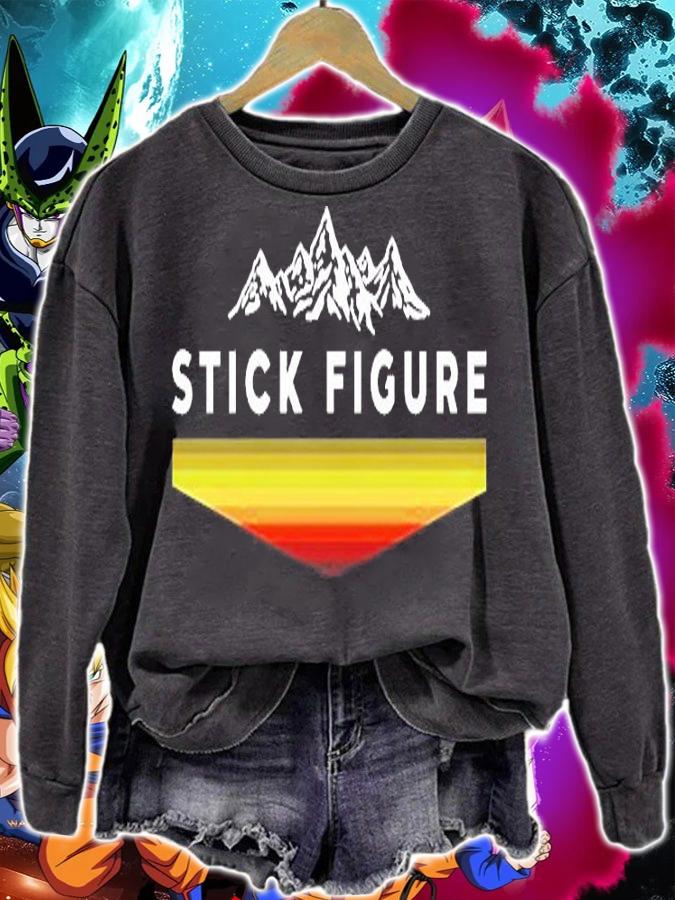 Stick Figure Merch Mountain Raglan T-Shirt sweatshirt