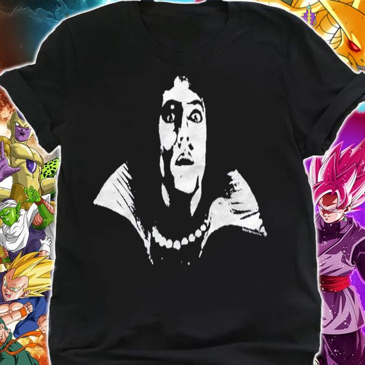 The Rocky Horror Picture Show Frank N. Furter Bust Stamp Shirt shirt