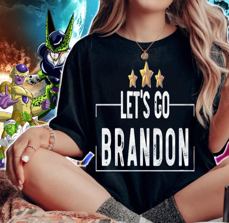 Trending let's Go Brandon Fuck Biden T-Shirt woman shirt