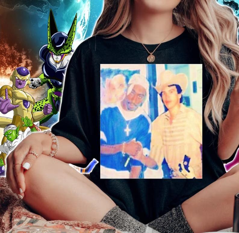 Tupac X Chalino Sanchez Metal Jorge R. Gutierrez Shirt woman shirt