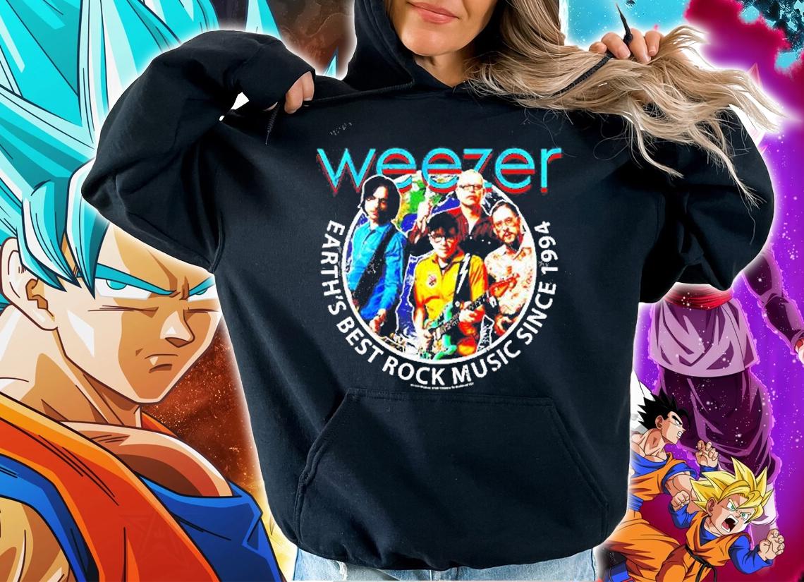 Weezer Earths Best Rock Music Since 1994 t-shirt hoodie