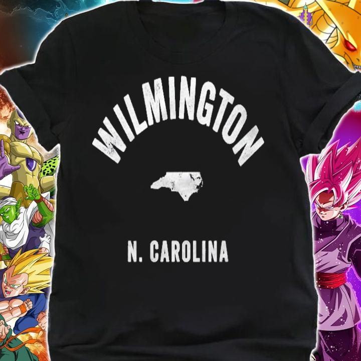 Wilmington North Carolina Nc Vintage 70S Athletic Sports shirt shirt