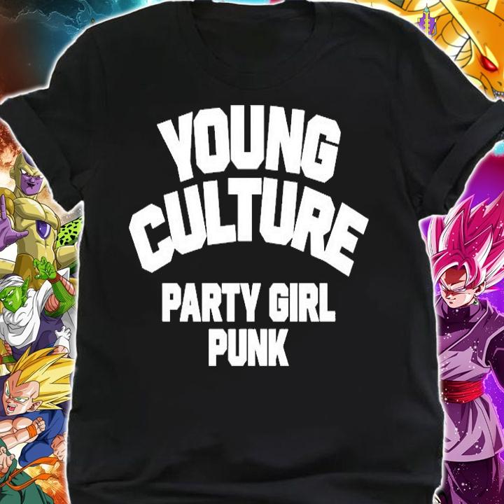 Young Culture Party Girl Punk T-Shirt shirt