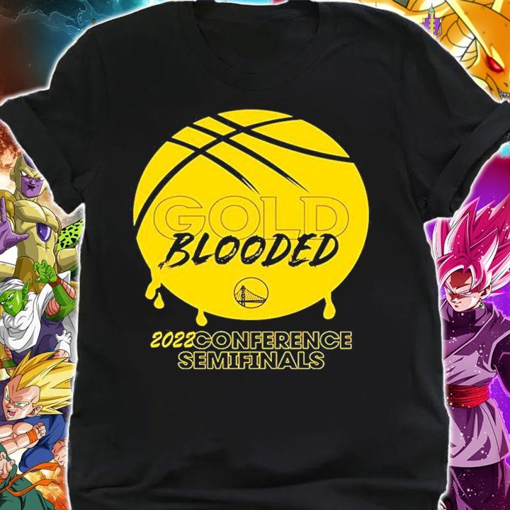 Chase Center Gold Blooded 2022 Conference Semifinals T-Shirt shirt