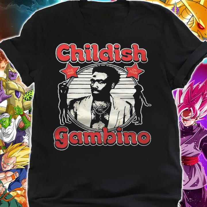 Childish Gambino live and on tour T-shirt shirt