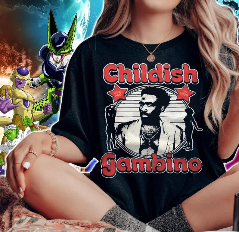 Childish Gambino live and on tour T-shirt woman shirt