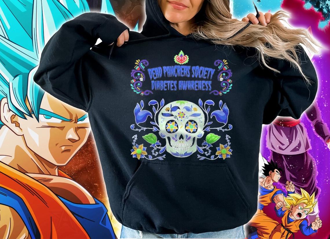Dead Pancreas Society Blue Sugar Diabetes Awareness For All Shirt hoodie