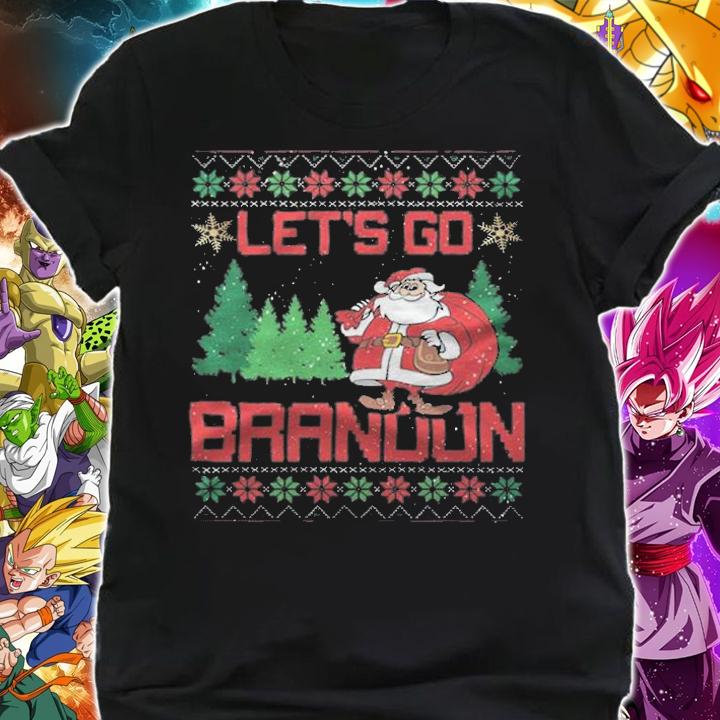 FJB Let's Go Brandon Funny Chant FJB Christmas T-Shirt shirt