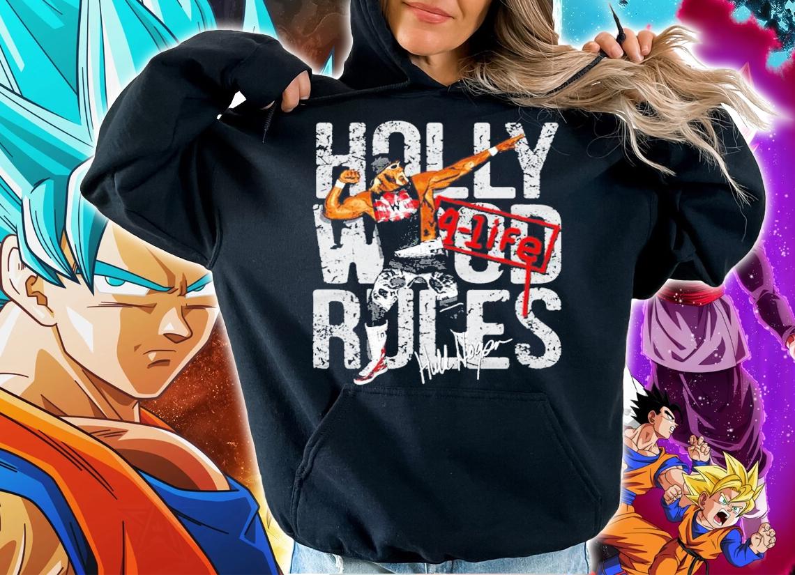 Hulk Hogan Hollywood 4-Life Signatures Shirt hoodie