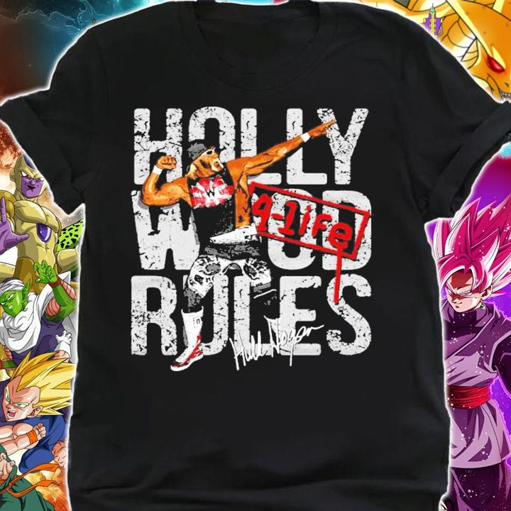 Hulk Hogan Hollywood 4-Life Signatures Shirt shirt