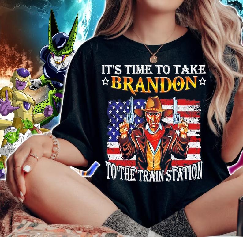 It's Time To Take Brandon To The Train Station T-Shirt woman shirt