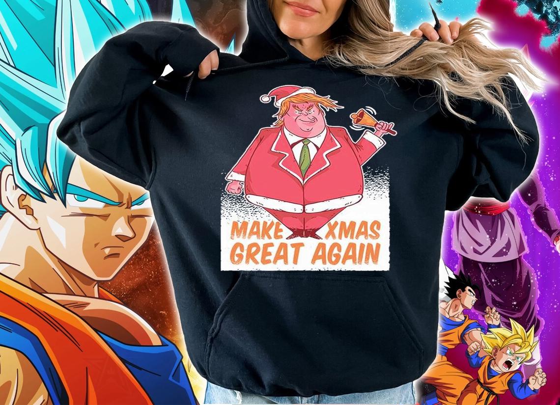 Make Xmas Great Again Funny Trump T-Shirt hoodie