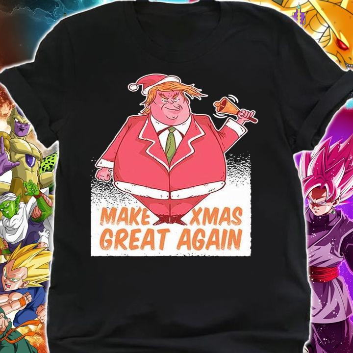 Make Xmas Great Again Funny Trump T-Shirt shirt