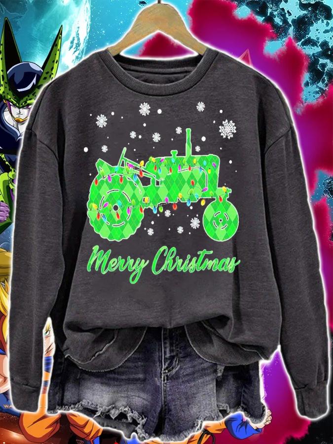 Merry Christmas Farmer shirt sweatshirt