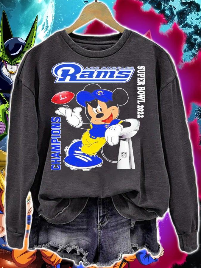 Mickey Los Angeles Rams Super Bowl 2022 Champions shirt sweatshirt